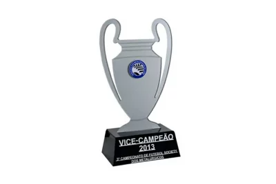 Troféu de Acrílico Vice Campeão - Cerbisoriani